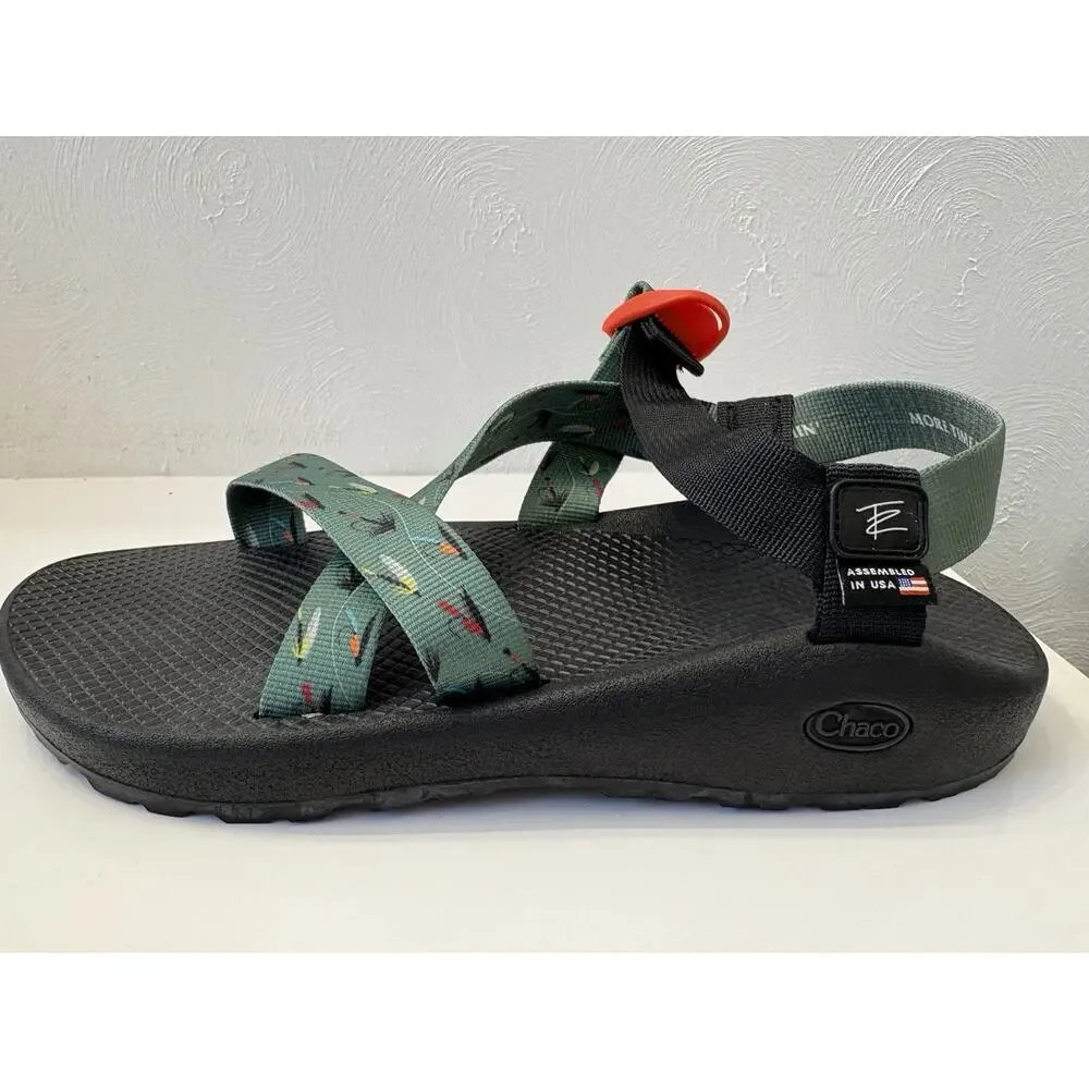 Chaco X Thomas Rhett ZX/1 Cloud Sandals Fly Fishing Pattern Men’s 11